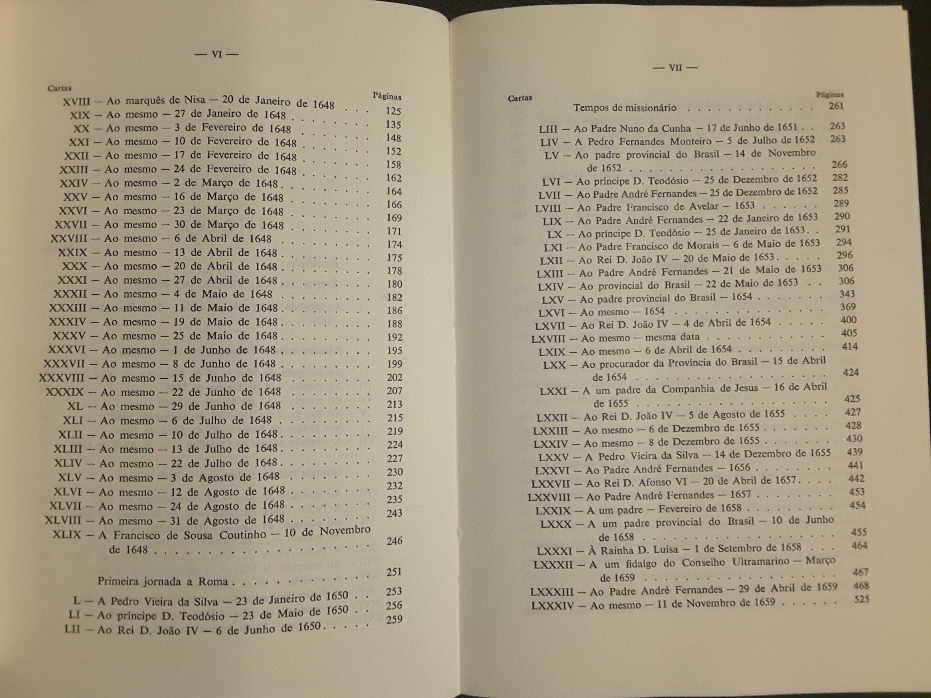 Padre António Vieira: Cartas I / Au Japon Avec João Rodrigues