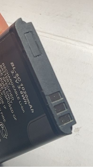 Аккумулятор BL-5C 1020mah 3.7v li-ion