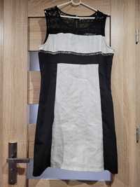 Sukienka czarno biała rozmiar L Coco