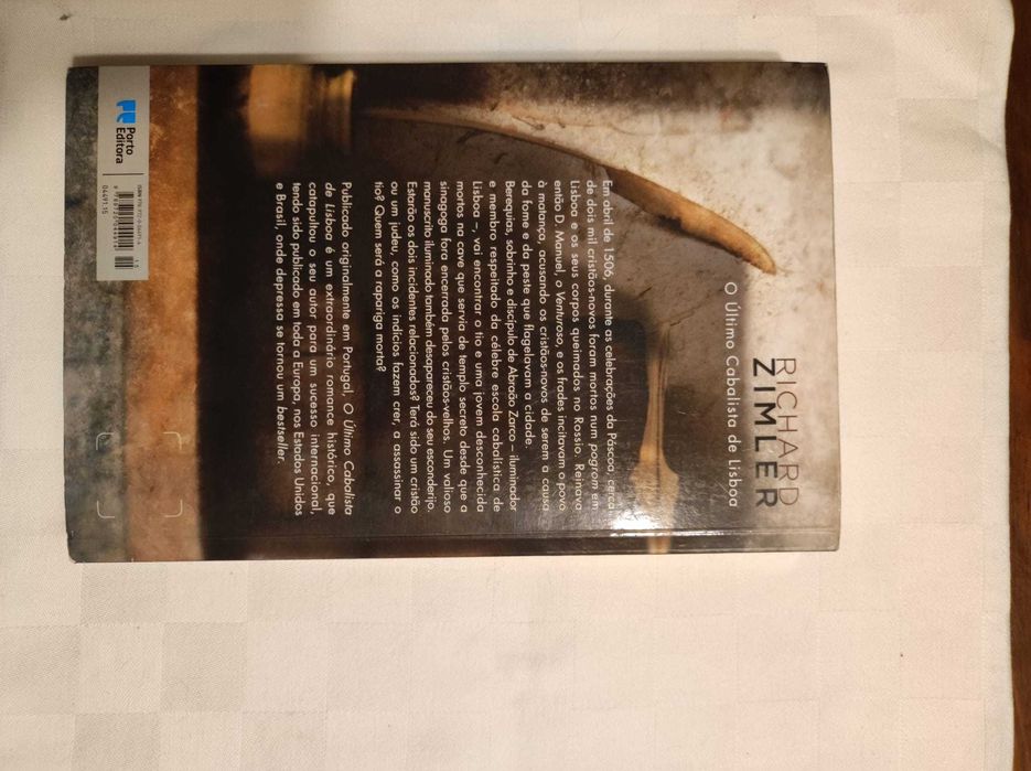 "O último cabalista de Lisboa" - Richard Zimler