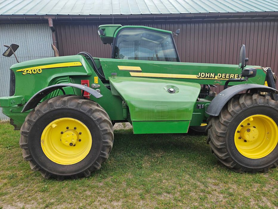 Ładowarka teleskopowa John Deere 3400 oryginał mechaniczna matbro