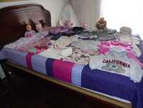 lote de roupa de menina o jogo