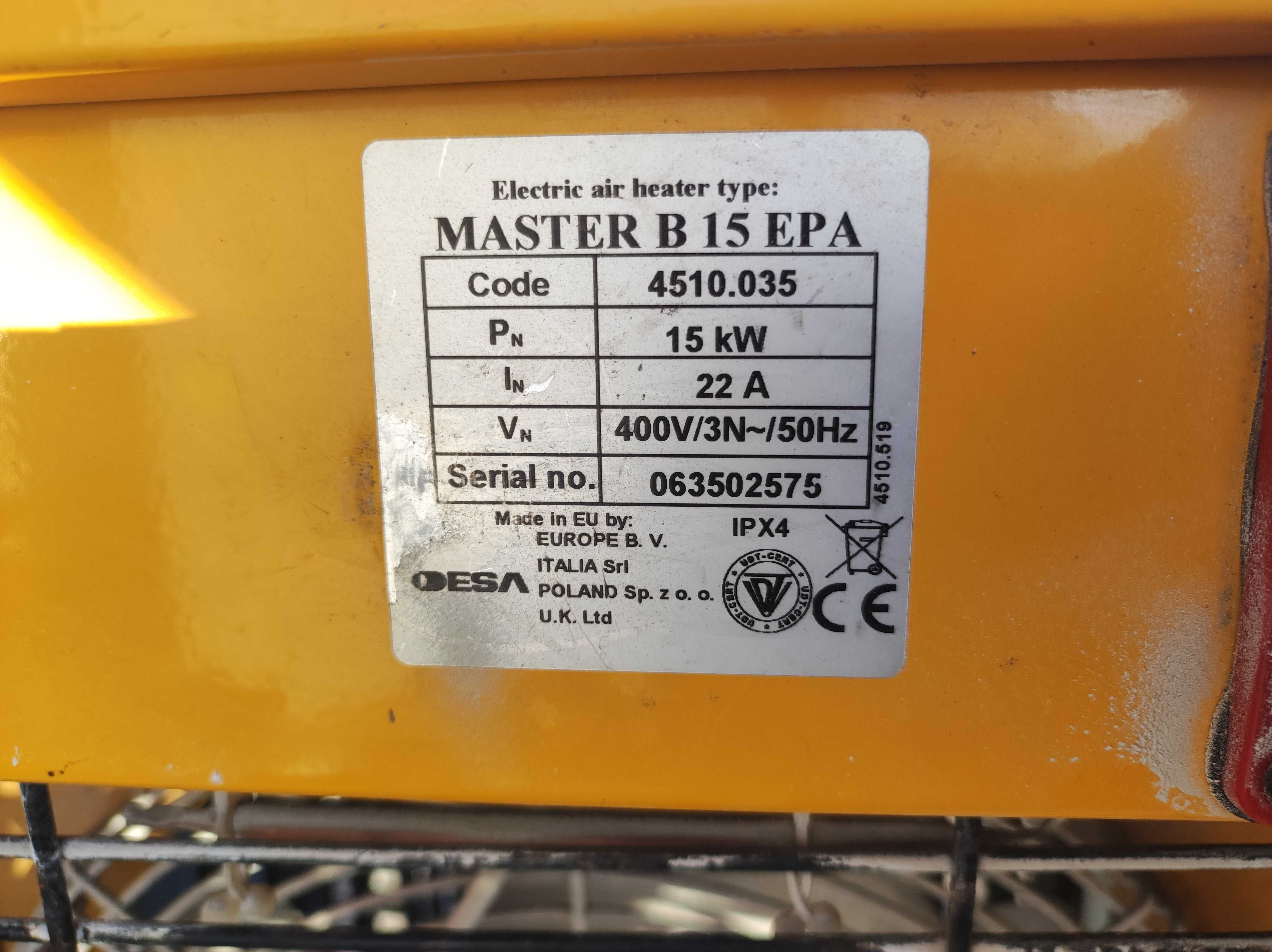 Nagrzewnica Master B 15 EPA