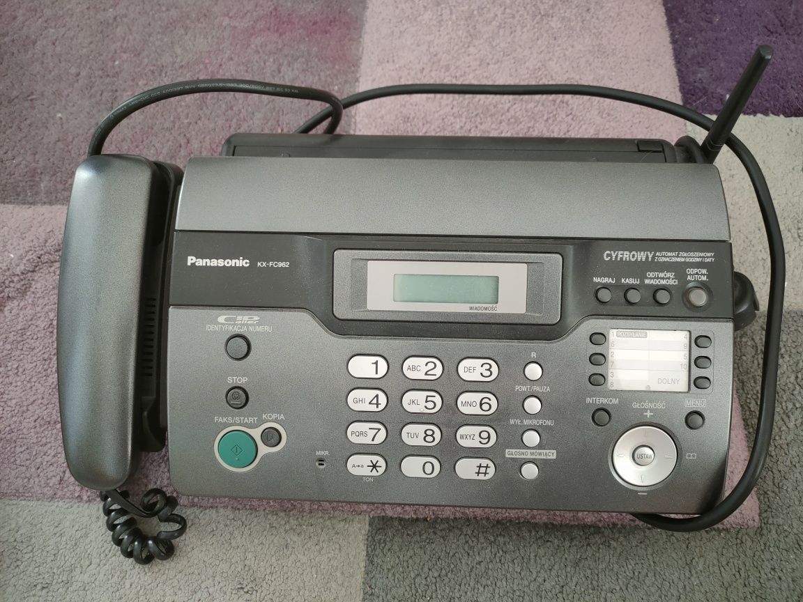 Telefon Fax Panasonic KX-FC962