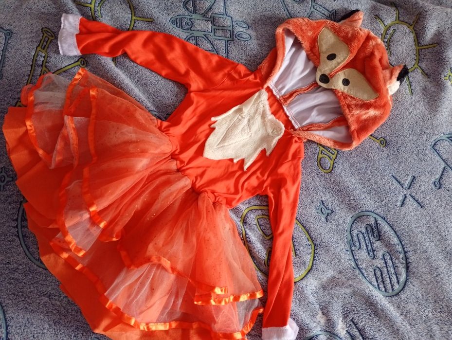 Дитячий новорічний костюм лисички