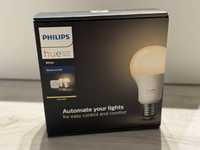 Żarówki inteligentne Philips HUE white x3 sztuki E27 A60