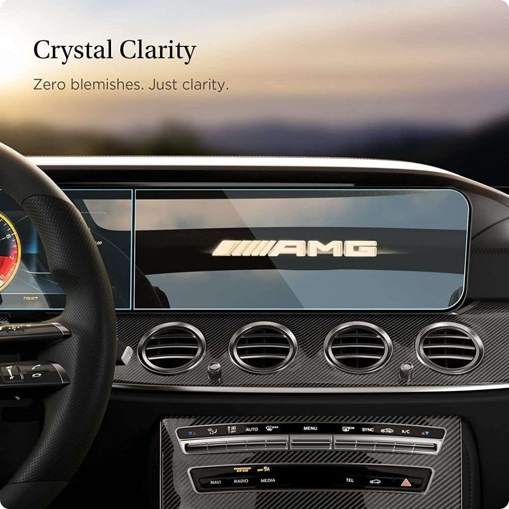 Szkło Hartowane Spigen Glas.tr Set Do Mercedes E-Class 2020 / 2021