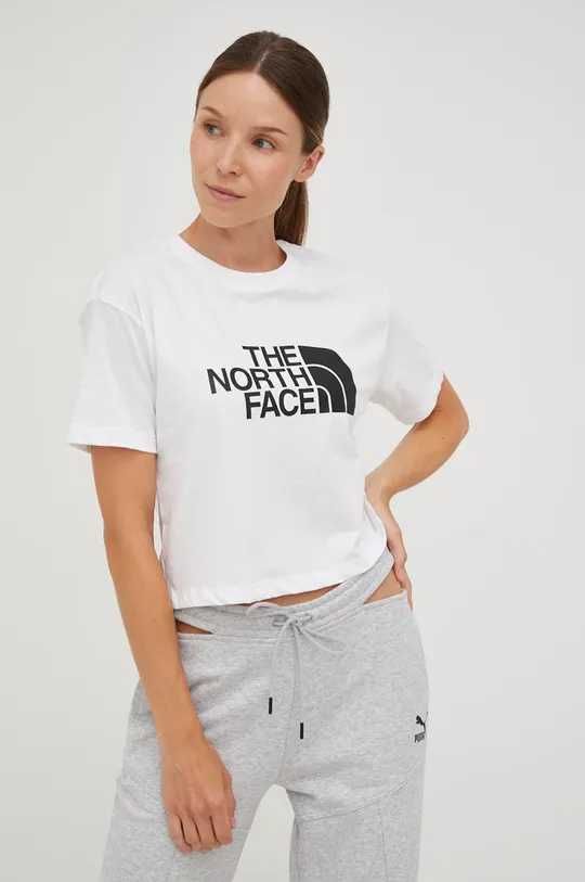 Oryginalna koszulka T-shirt THE NORTH FACE biała biały wysoka jakość !