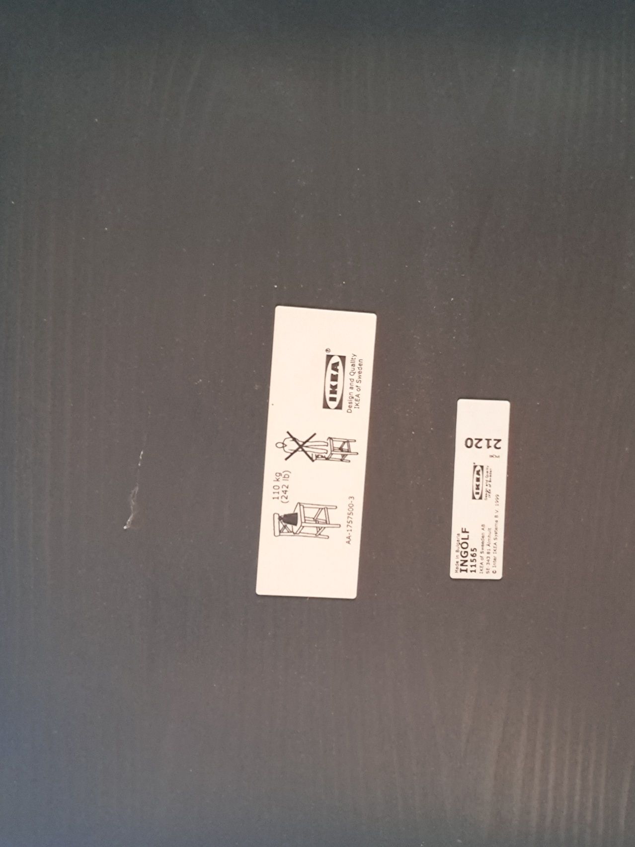 Hoker krzesło barowe Ikea ingolf 2szt.