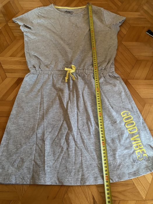 Sukienka szara na 158 cm wzrostu