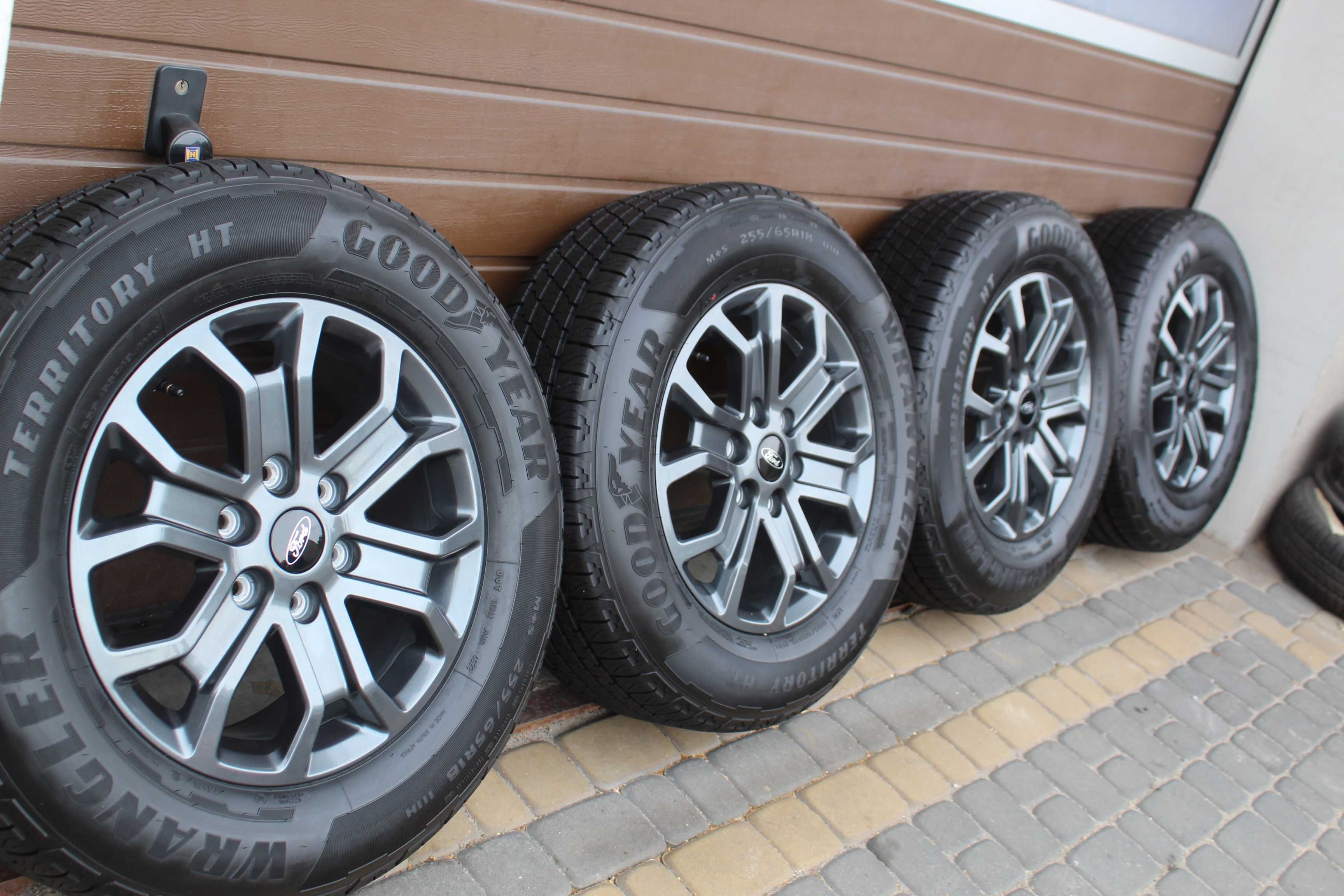 Koła FORD RANGER WILDTRAK 6x139,7  18'' 7,5J ET55 255/65R18 Nowe