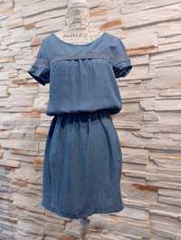 Sukienka damska jeansowa niebieska Top Secret r.36    W.B.M.
