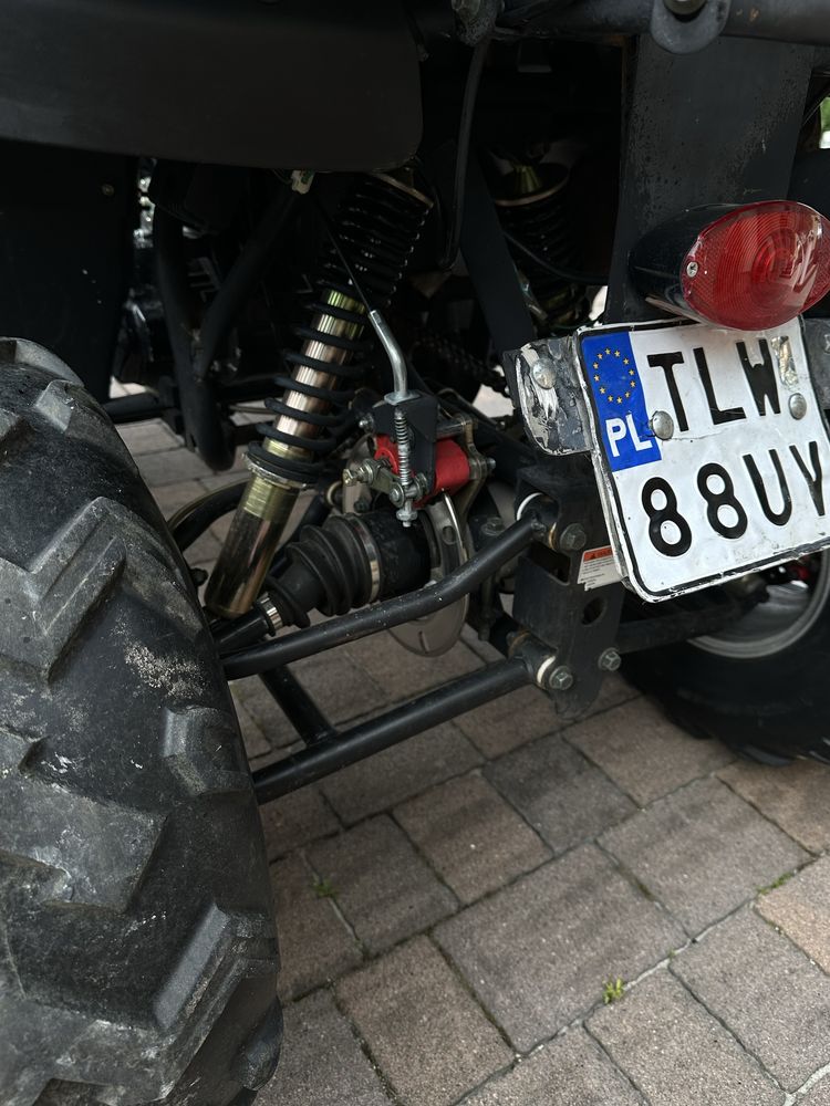 quad Bashan 200 Zarejstrowany