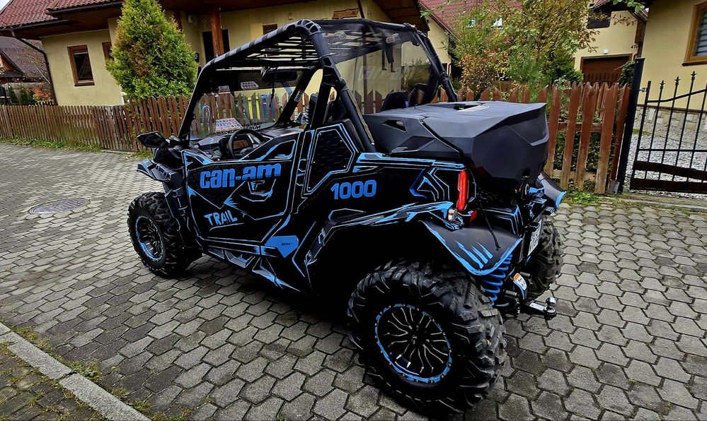 Maverick 800 DPS Trail Gąsienice, pług, itp Salon pl Idealny Zamiana