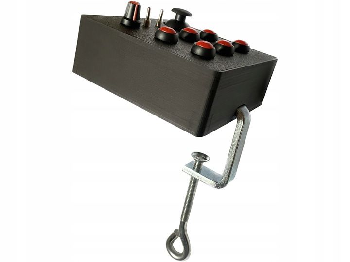 Panel Przycisków Button Box Usb Pc Przełączniki Joystick Simracing
