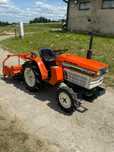 Traktor traktorek 4x4 Kubota B1502 z glebogryzarka 15 km sliczny