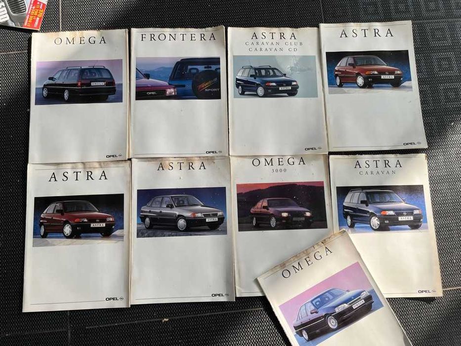 Katalog prospekt OPEL Astra Omega