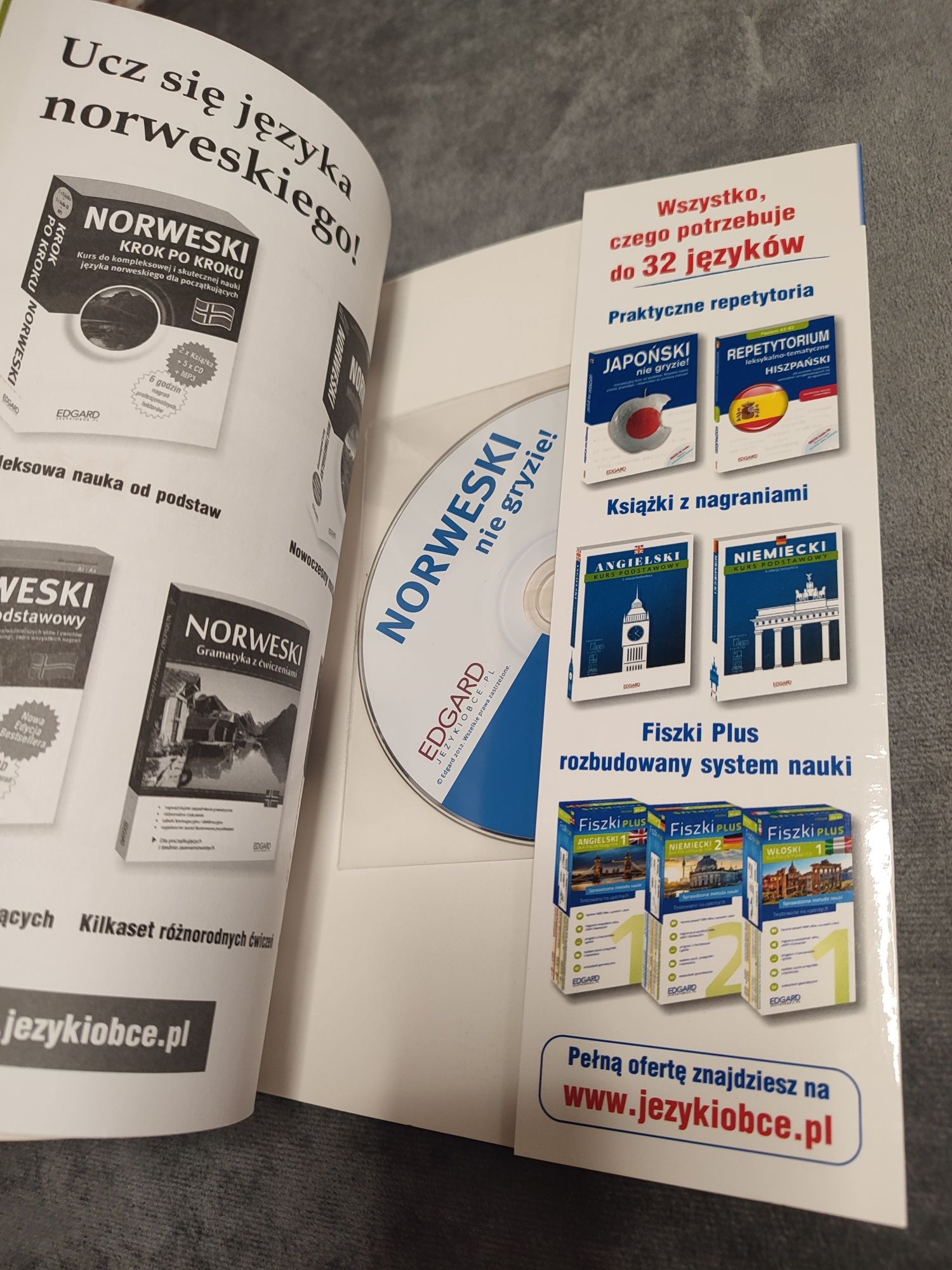 Norweski rozmówki, kurs