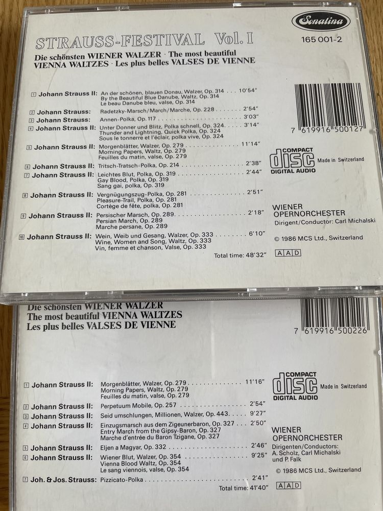 Strauss the best valtzes 2 CD