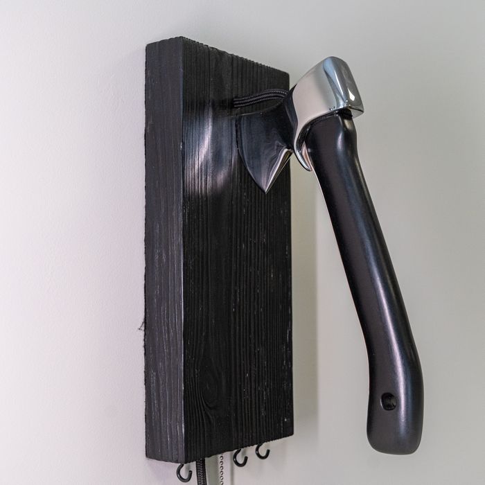 Светильник-ключница Топор, димер, Loft, Steam, ручная работа