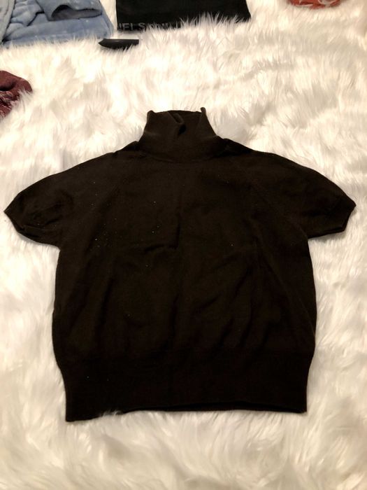 camisola castanha tamanho s gola alta