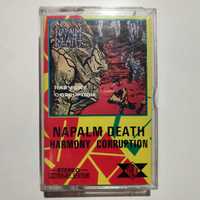 Napalm Death Harmony Corruption Kaseta Magnetofonowa