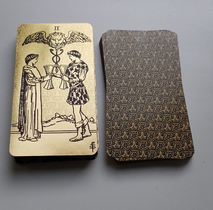 Таро черное на золоте, оригинал.