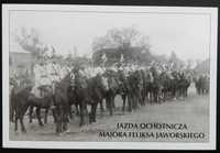 Pocztówka Jazda Ochotnicza Majora Feliksa Jaworskiego 1920 rok reprint