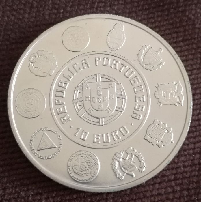 Moeda 10 euros prata - Náutica (2003)