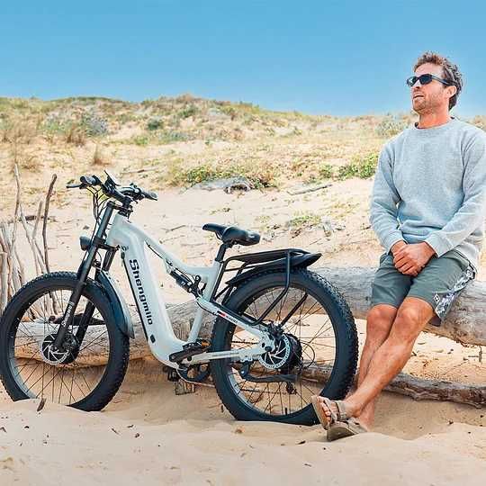 Bicicleta Elétrica SHENGMILO S600 com 2000w