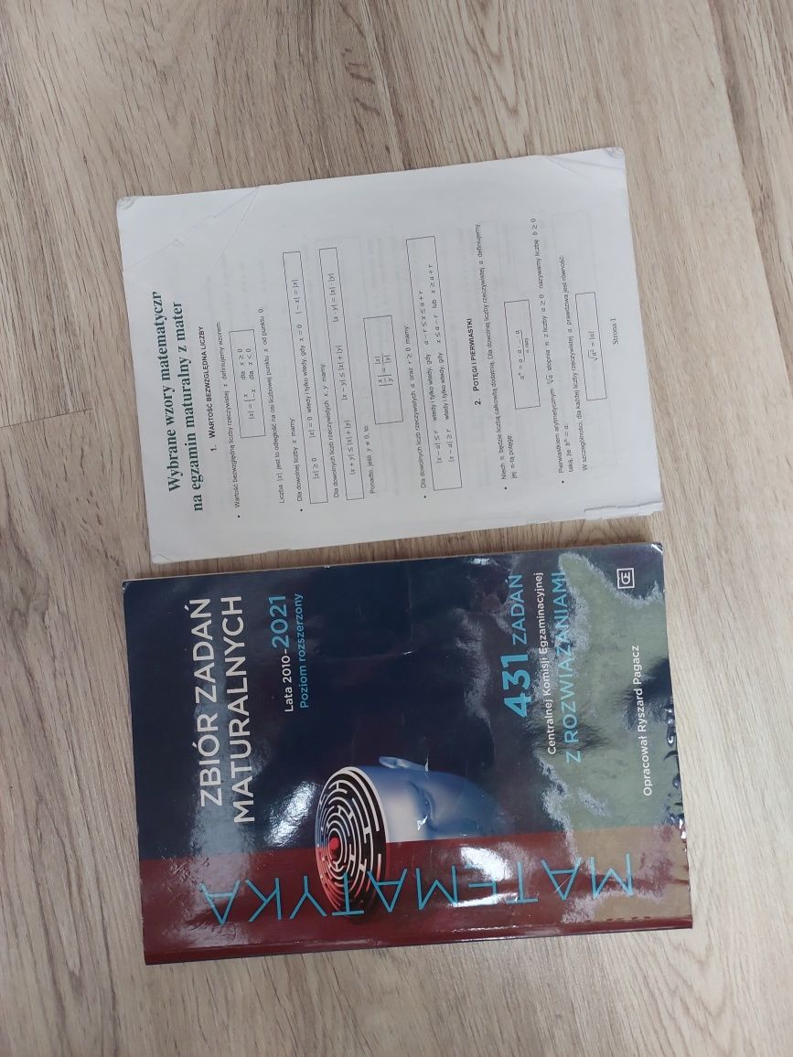 Zbiór zadań maturalnych matematyka rozszerzona