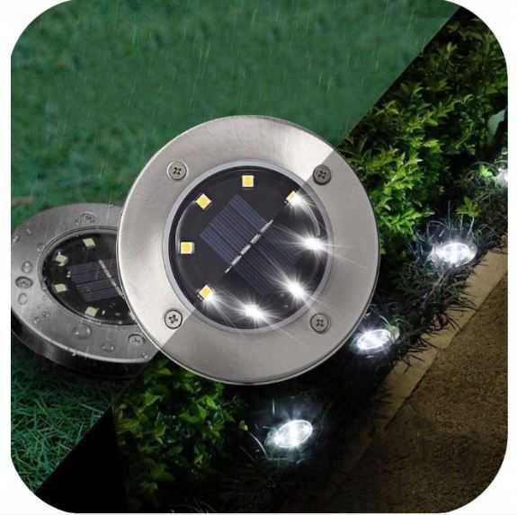 Lampa ogrodowa solarna LED wbijana do ziemi - cena za sztuke - Bytom