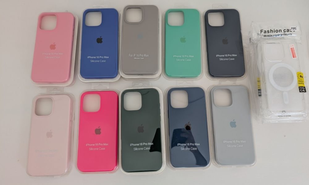 Capas silicone Iphone 16 pro max