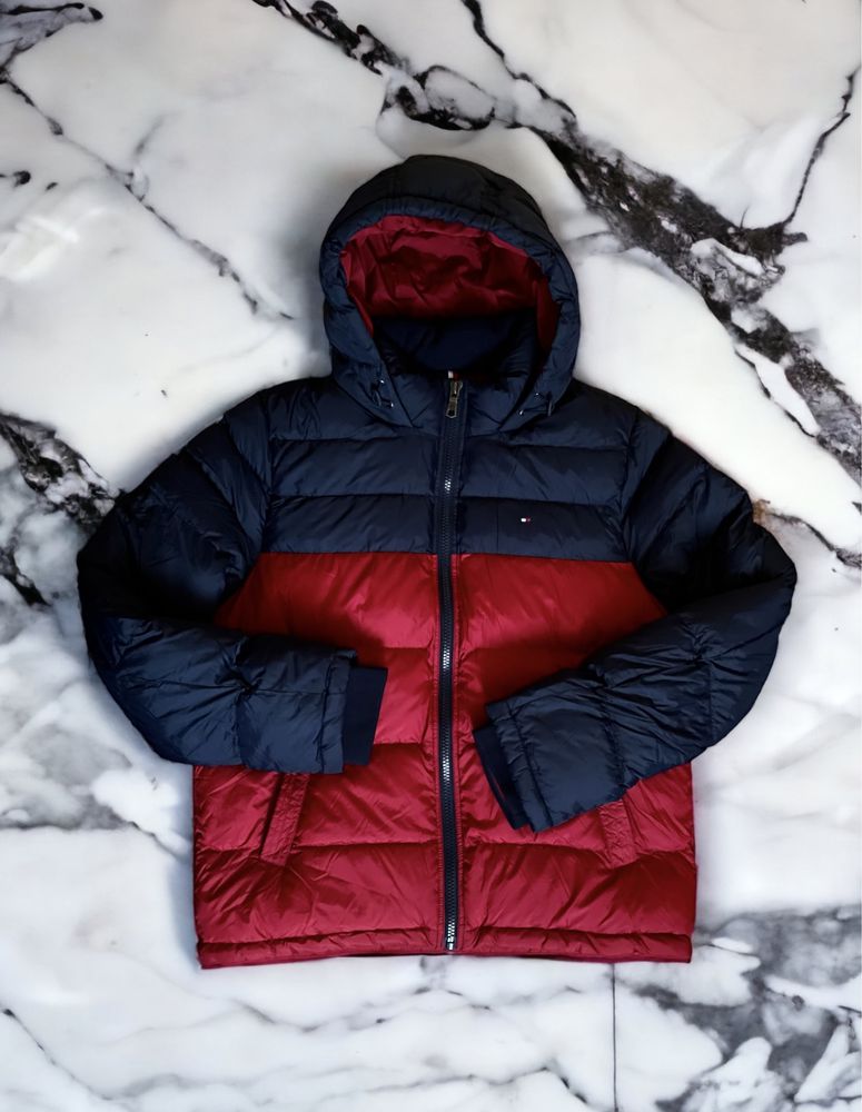 L 48 XXL 52 Tommy Hilfiger куртка пуховик парка л ххл хилфигер бомбер