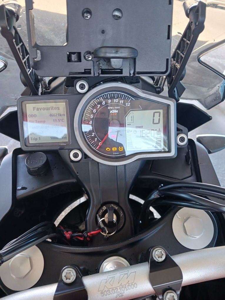 KTM 1050 malas laterais e top case