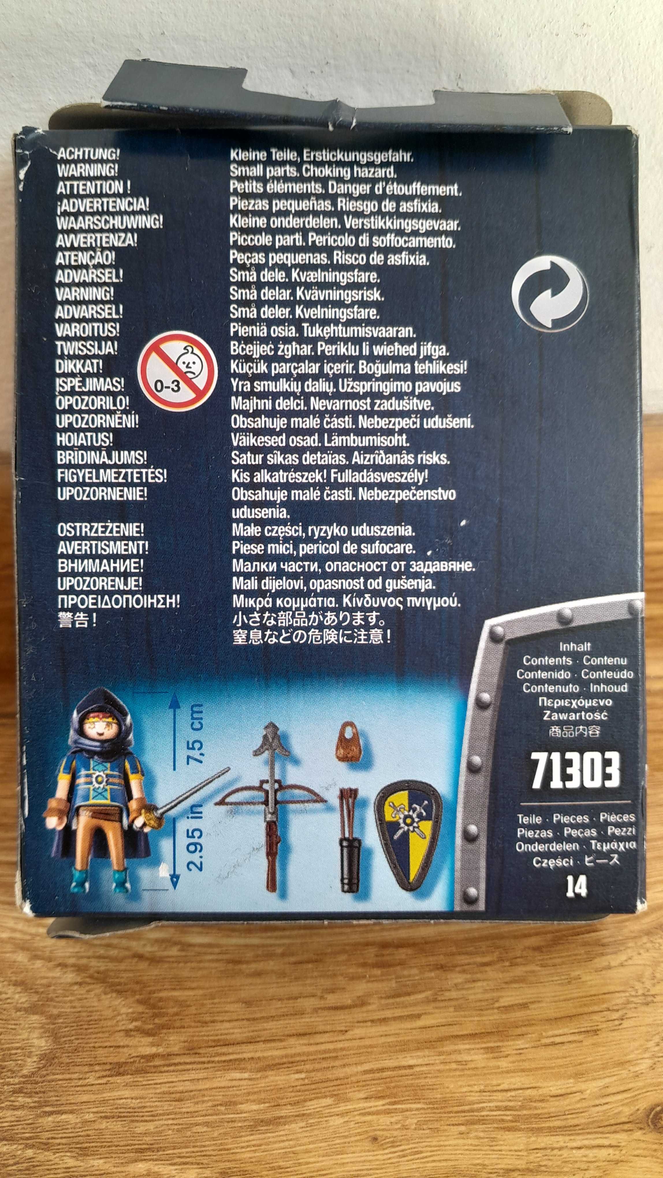 Gwynn w uzbrojeniu 71303 Playmobil Novelmore