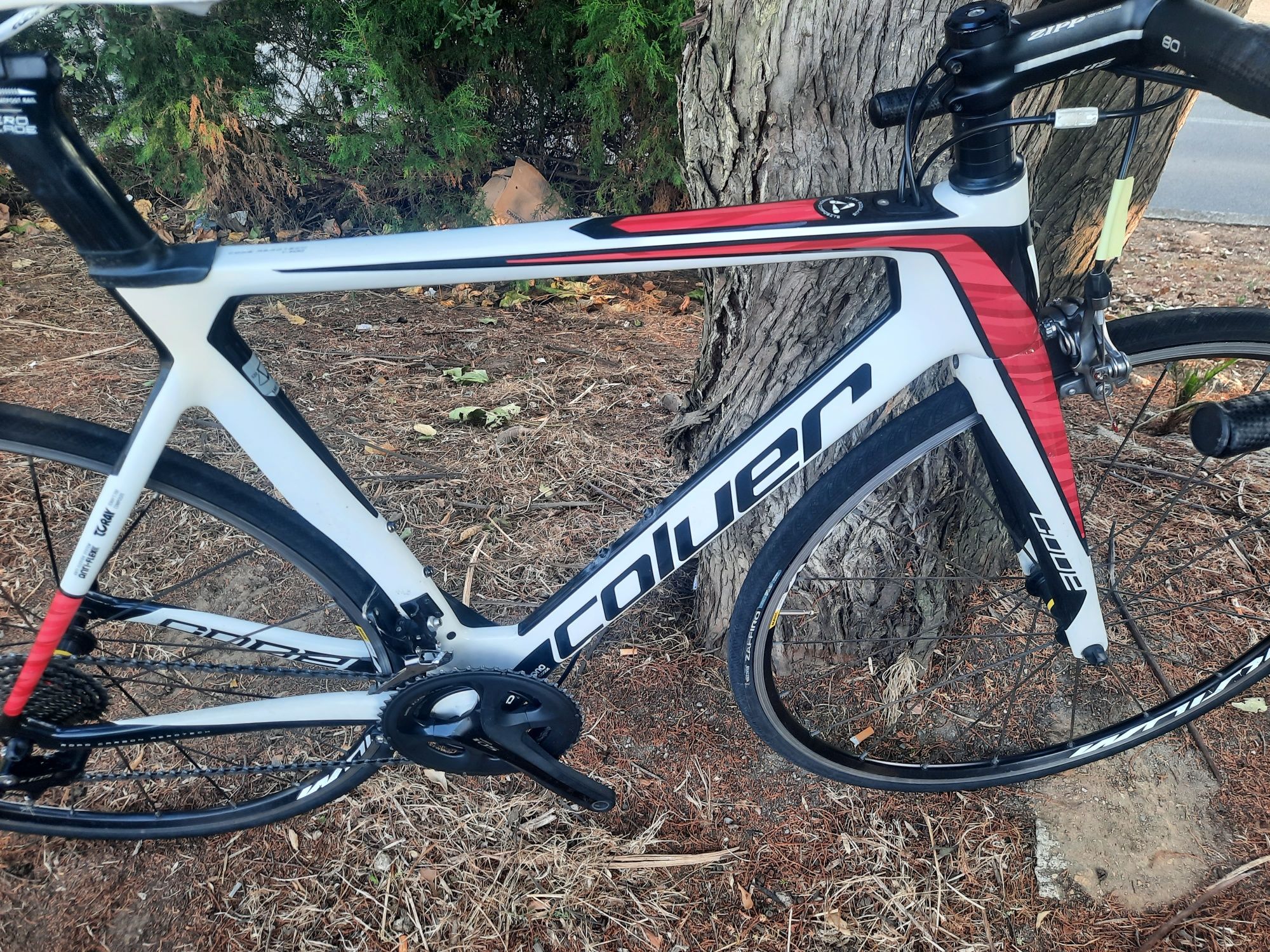 Bicicleta de carbono 11x2v com mavic
