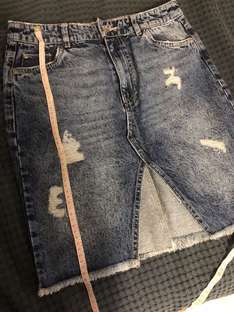Нова джинсова спідниця H&M (новая юбка h m)