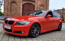 BMW 318d Touring E91 • 2009 • Automat • Panoramiczny Dach • 90 tys. km