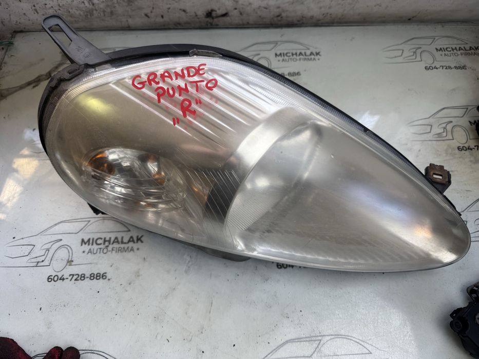 Fiat Grande Punto Lampa prawy przód