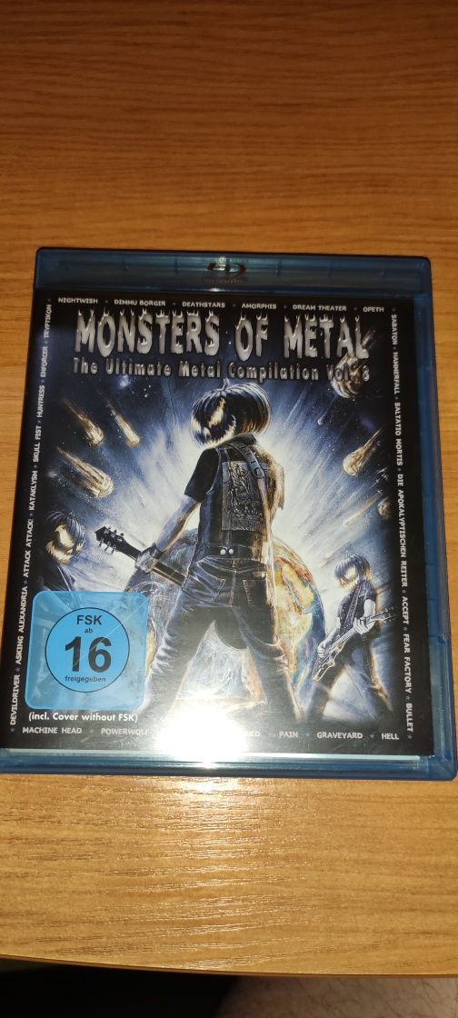 Monsters of Metal Blu-ray klipy nowy