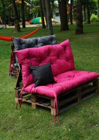 Пошив мягких сидений и тентов на качели садовые: