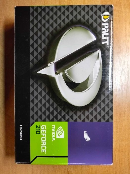 Продам відеокарту NVIDIA GeForce GT 210 — 1GB DDR3 — VGA / DVI / HDMI