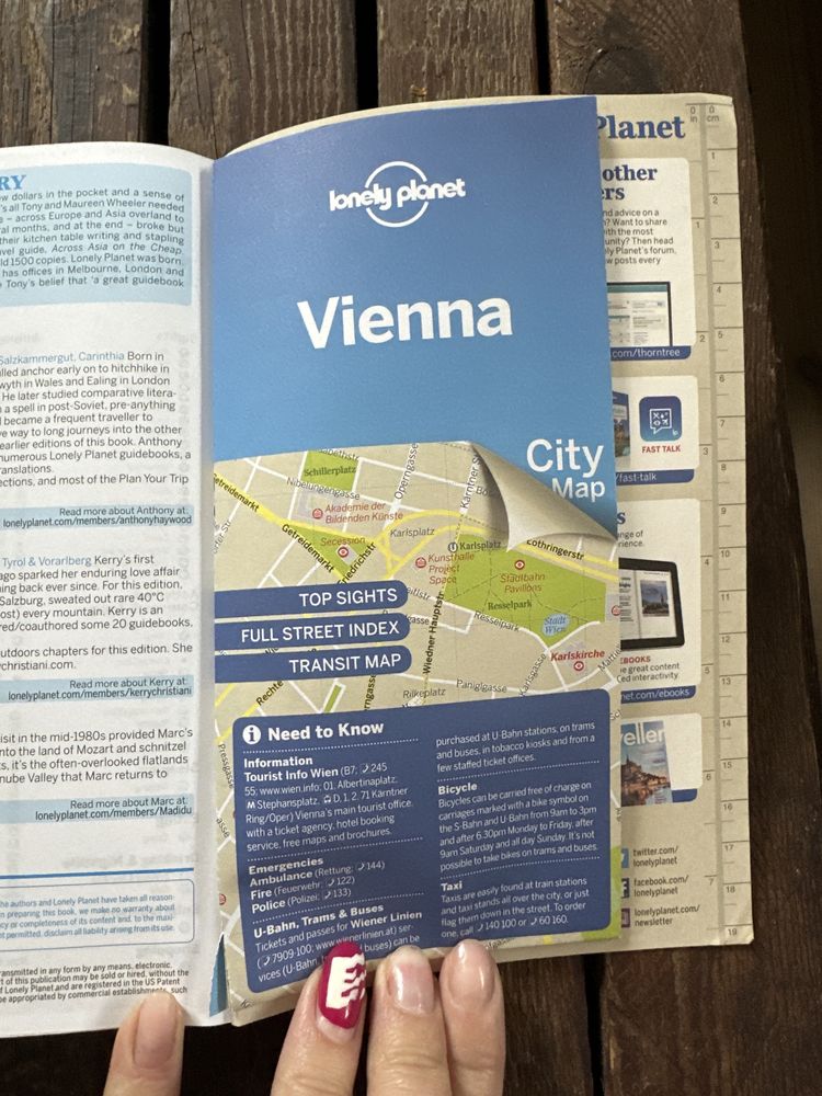 Lonely Planet przewodnik Austria w jez. Angielskim