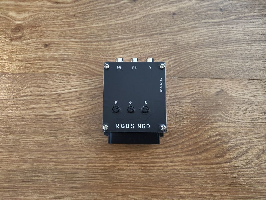 Konwerter RGB Scart/Euro na component YPBPR