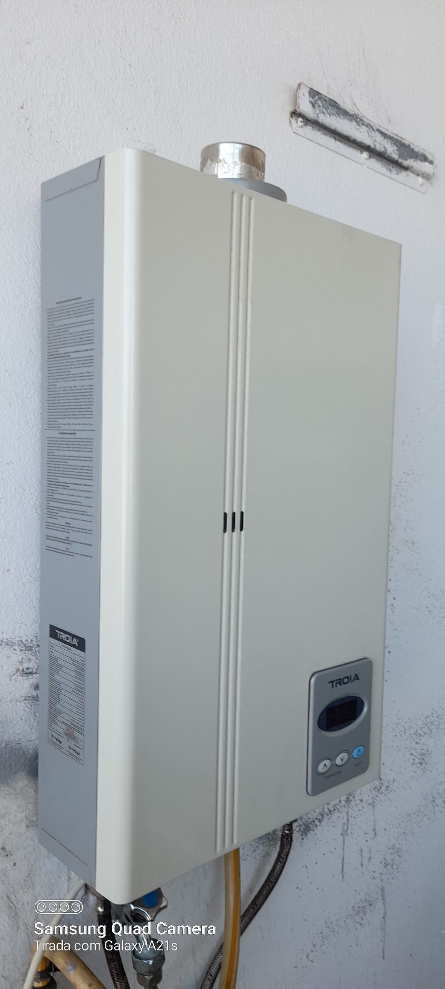 Esquentador inteligente Tróia estanque e ventilado