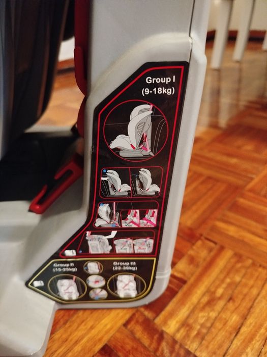 Cadeira auto grupo 1