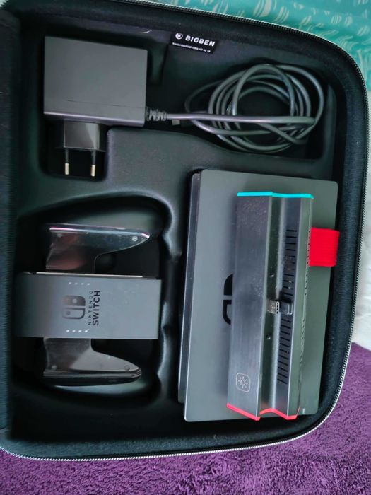 Nintendo Switch todos os acessórios + Mala