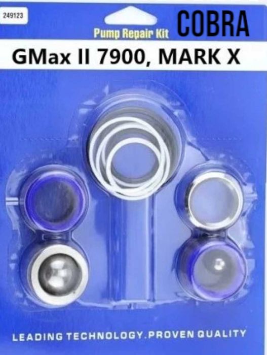 Uszczelniacze Zestaw naprawczy Graco Mark X,Cobra X,Grone 81,Shp81,Wab