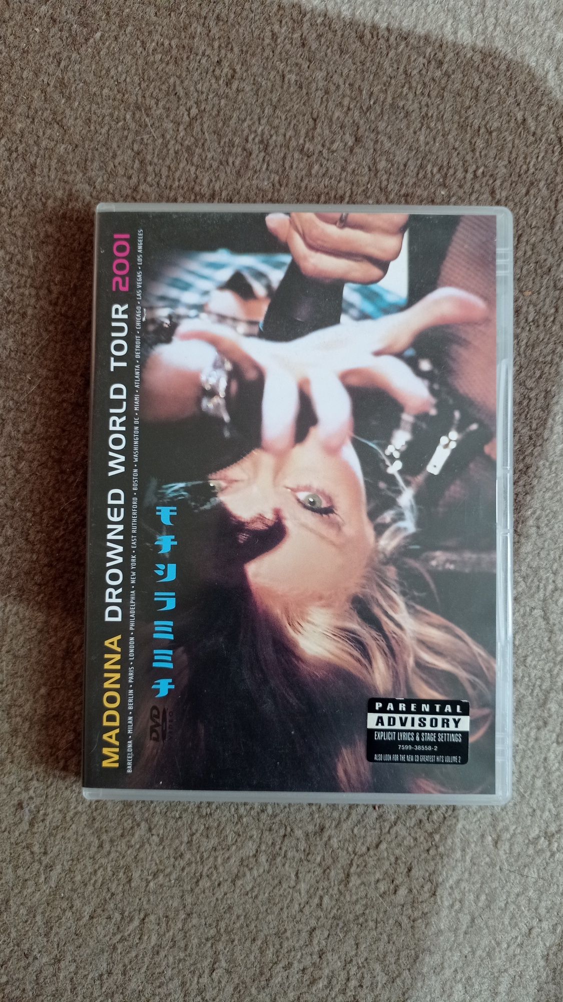 DVD Madonna Drowned world tour